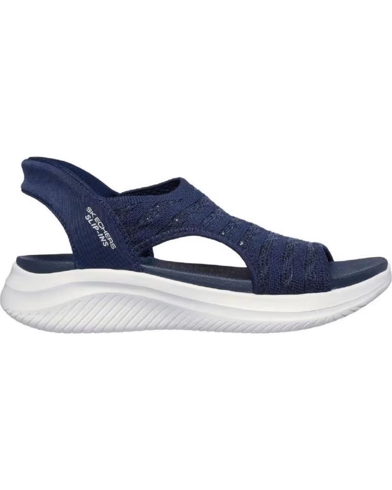 SKECHERS SKECHERS SLIP-INS 119805 SANDALS AZUL MARINO