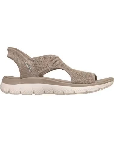 SKECHERS SKECHERS 119519 SLIP-INS SANDALS TAUPE TAUPE