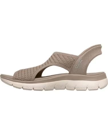 SKECHERS SKECHERS 119519 SLIP-INS SANDALS TAUPE TAUPE