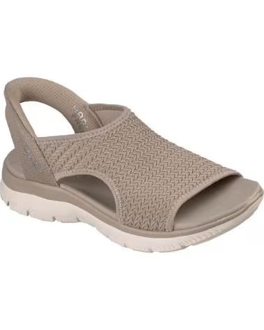 SKECHERS SKECHERS 119519 SLIP-INS SANDALS TAUPE TAUPE