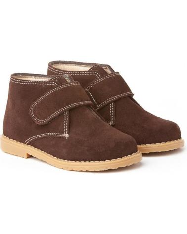 Stivaletti per Bambino ANGELITOS BOTIN PIEL 402 CHOCOLATE