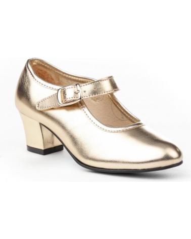 Shuhe ferse für Damen und Mädchen ANGELITOS ZAPATO FLAMENCA 307 PLATINO