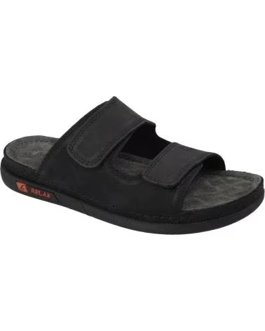 LUISETTI SANDALIA SIENA 39701GS CON AJUSTE DE VELCRO NEGRO