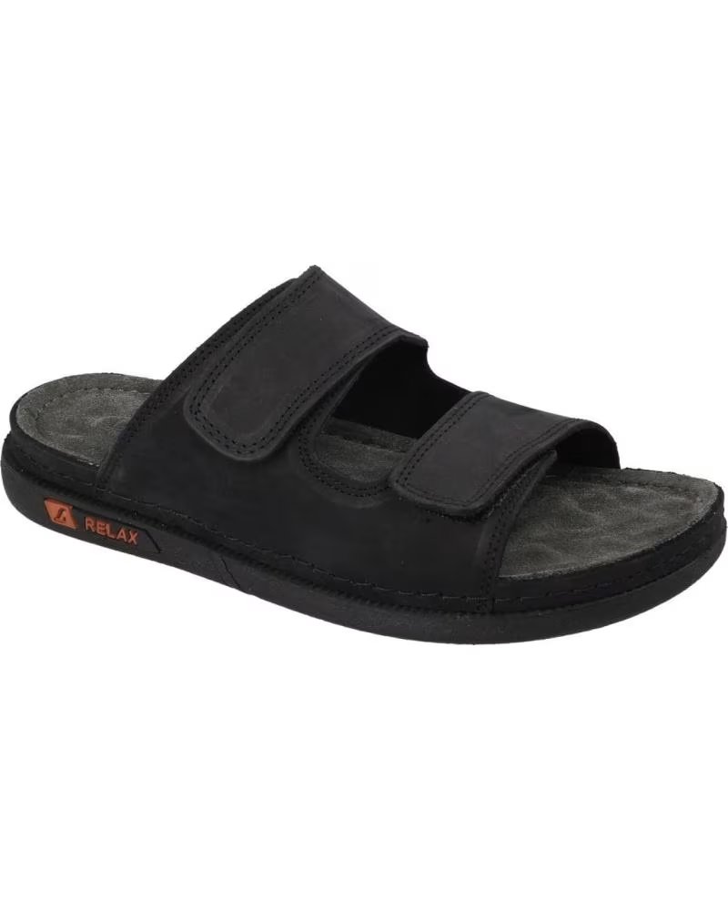 LUISETTI SANDALIA SIENA 39701GS CON AJUSTE DE VELCRO NEGRO