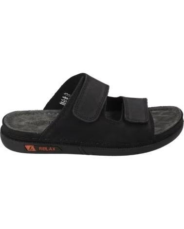 LUISETTI SANDALIA SIENA 39701GS CON AJUSTE DE VELCRO NEGRO