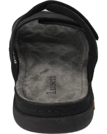 LUISETTI SANDALIA SIENA 39701GS CON AJUSTE DE VELCRO NEGRO