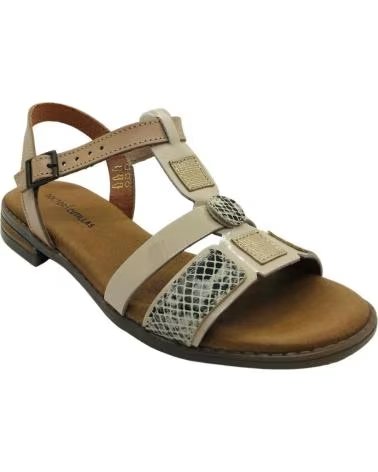 D`CUTILLAS FLACHE SANDALE 37056 D´CUTILLAS BEIGE