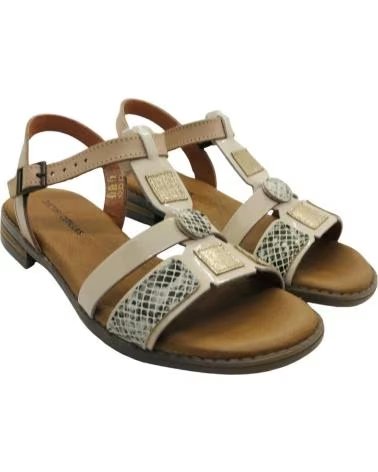 D`CUTILLAS FLACHE SANDALE 37056 D´CUTILLAS BEIGE