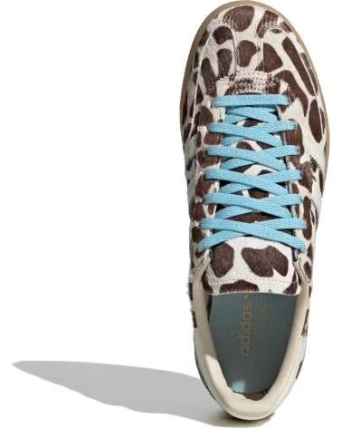 ADIDAS HANDBALL SPEZIAL ANIMAL PRINT WOMAN KI6677 CRYSTAL LINEN - I BEIGE BROWN