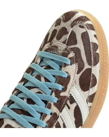 ADIDAS HANDBALL SPEZIAL ANIMAL PRINT WOMAN KI6677 CRYSTAL LINEN - I BEIGE BROWN