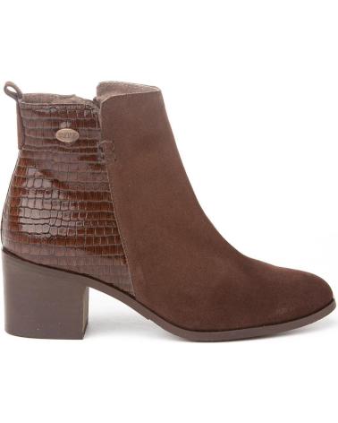 Botines de Mujer EVA MAÑAS BOTIN PIEL 3149 MARRON