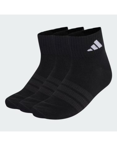 ADIDAS PACK 3 PARES CALCETINES ESS ANKLE KC9613 NEGRO
