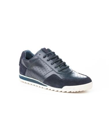 Zapatillas deporte de Hombre MAÑAS ZAPATO SNEAKER CASUAL PIEL 3388 MARINO