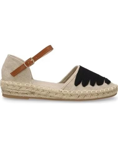 SPORT3PUNTO0 ESPADRILLES MIT FRANSEN UND SCHNALLENVERSCHLUSS VARIOS COLORES