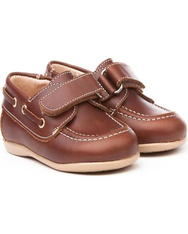 Nauticos de Niño ANGELITOS NAUTICO PIEL 354 CUERO