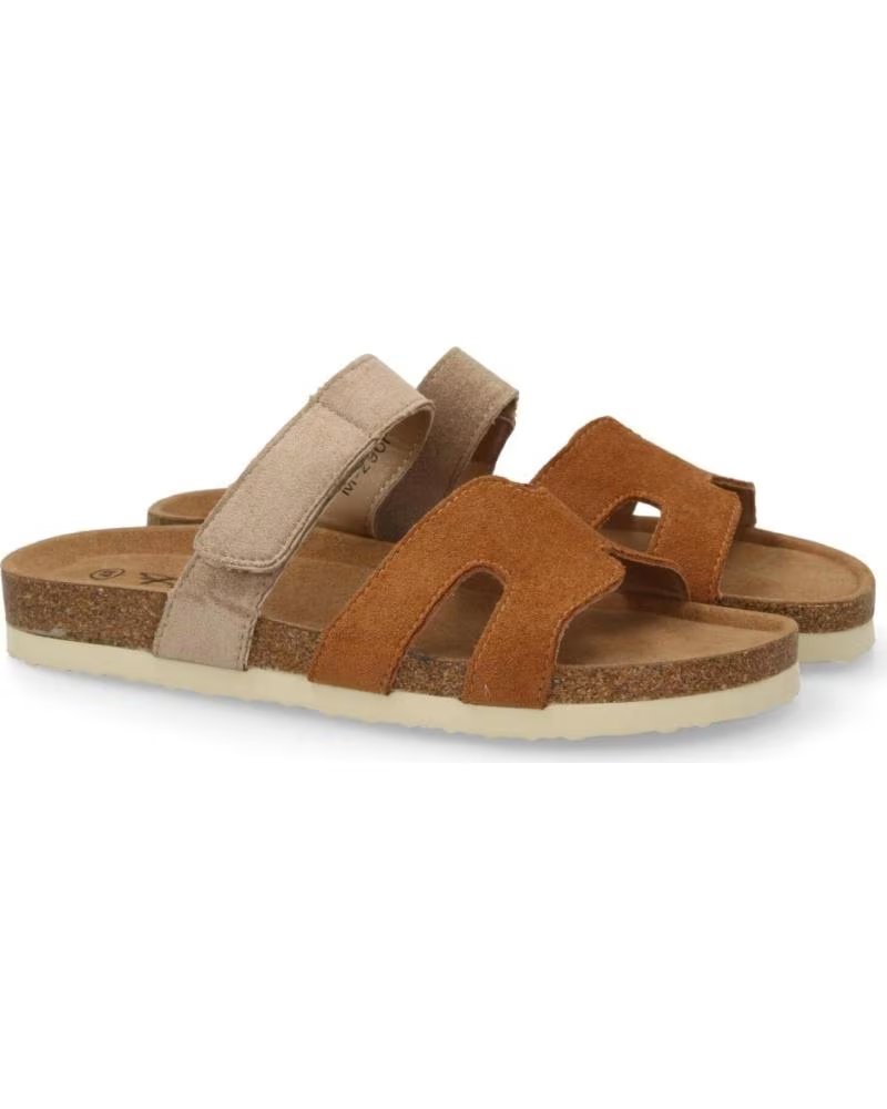 SPORT3PUNTO0 ANATOMISCHE SANDALEN M296 TAUPE MIT DOPPELRIEMEN VARIOS COLORES