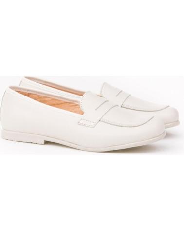 Halbschuhe für Mädchen ANGELITOS MOCASIN PIEL 390 BEIGE