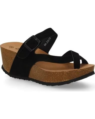SPORT3PUNTO0 SPORT3PUNTO0 M297 PLATEAU-SANDALEN MIT SCHNALLENVERSCHLUSS VARIOS COLORES