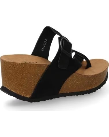 SPORT3PUNTO0 SPORT3PUNTO0 M297 PLATEAU-SANDALEN MIT SCHNALLENVERSCHLUSS VARIOS COLORES