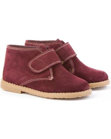Stivaletti per Bambina e Bambino ANGELITOS BOTIN PIEL 402 BURDEOS