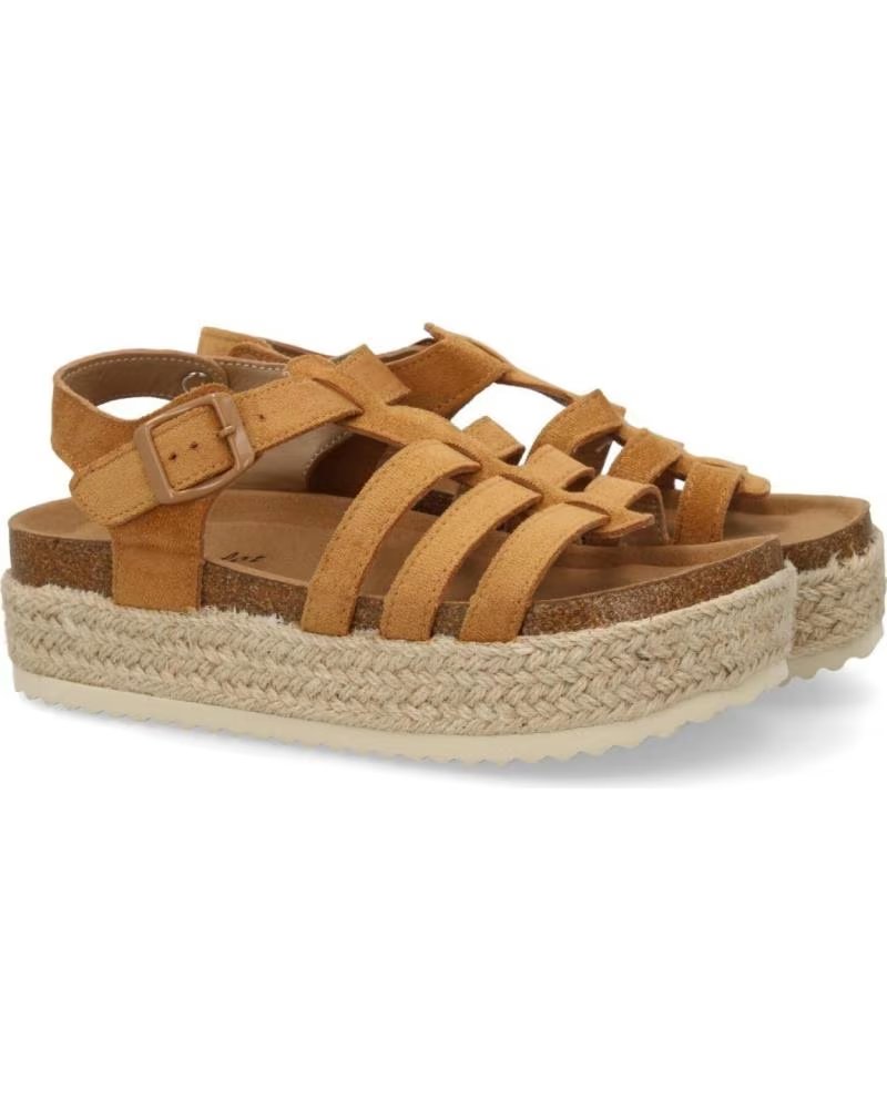 SPORT3PUNTO0 PLATEAUSANDALE TAUPE IM ESPADRILLE-STIL VARIOS COLORES