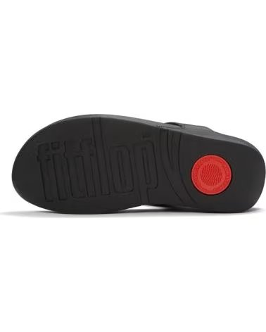 FITFLOP SANDALI LULU MARBLED CON PIATTAFORMA ERGONOMICA NERO RIF 1174943 NEGRO