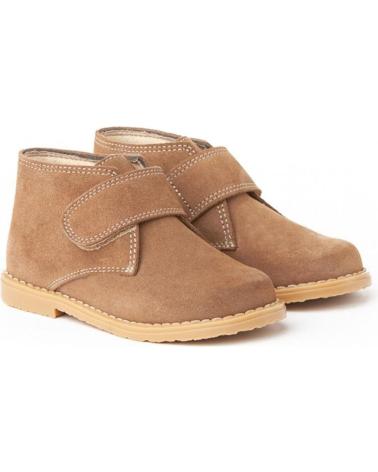 Botines de Niña y Niño ANGELITOS BOTIN PIEL 402 TAUPE