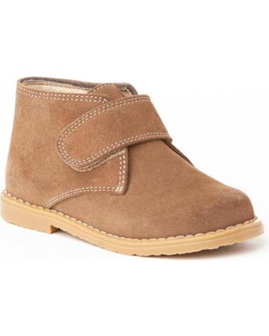 Botines de Niña y Niño ANGELITOS BOTIN PIEL 402 TAUPE