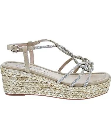 ALMA EN PENA Sandalias De Plataforma Siena Sand en beige para mujer