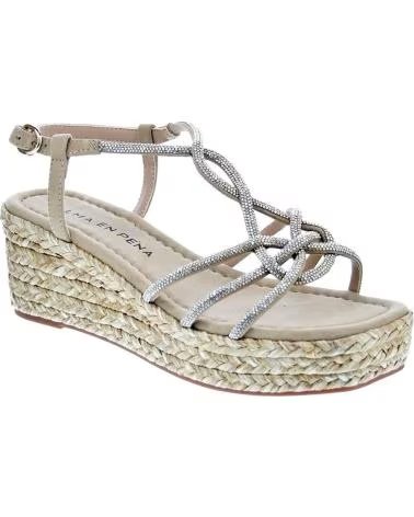 ALMA EN PENA Sandalias De Plataforma Siena Sand en beige para mujer