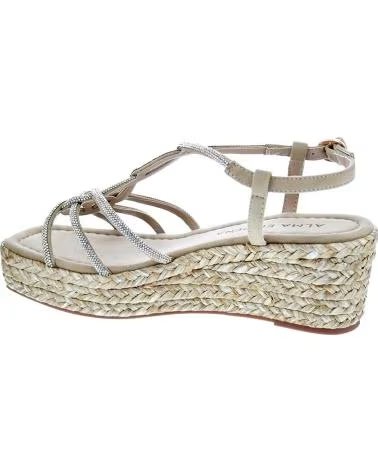 ALMA EN PENA Sandalias De Plataforma Siena Sand en beige para mujer