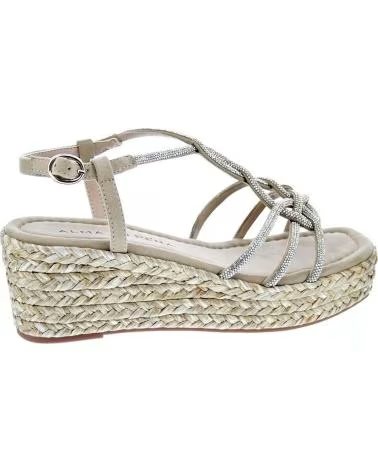 ALMA EN PENA Sandalias De Plataforma Siena Sand en beige para mujer