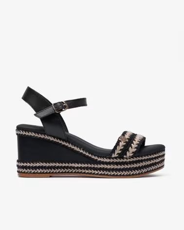 POPA SANDALIAS DE TACON CB41001002 EN NEGRO PARA MUJER NEGRO YUTE