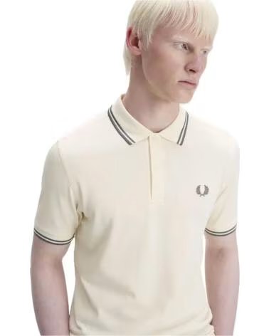 FRED PERRY POLO DE MANGA CORTA 124-15699880903000 EN BEIGE PARA HOMBRE