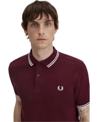 POLO M3600 FRED PERRY ROJO
