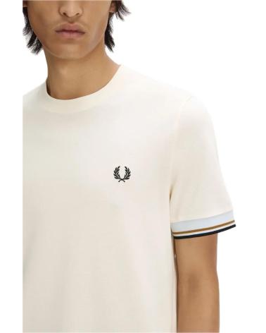 FRED PERRY CAMISETA FRED PERRY M2396 CRUDO BEIGE