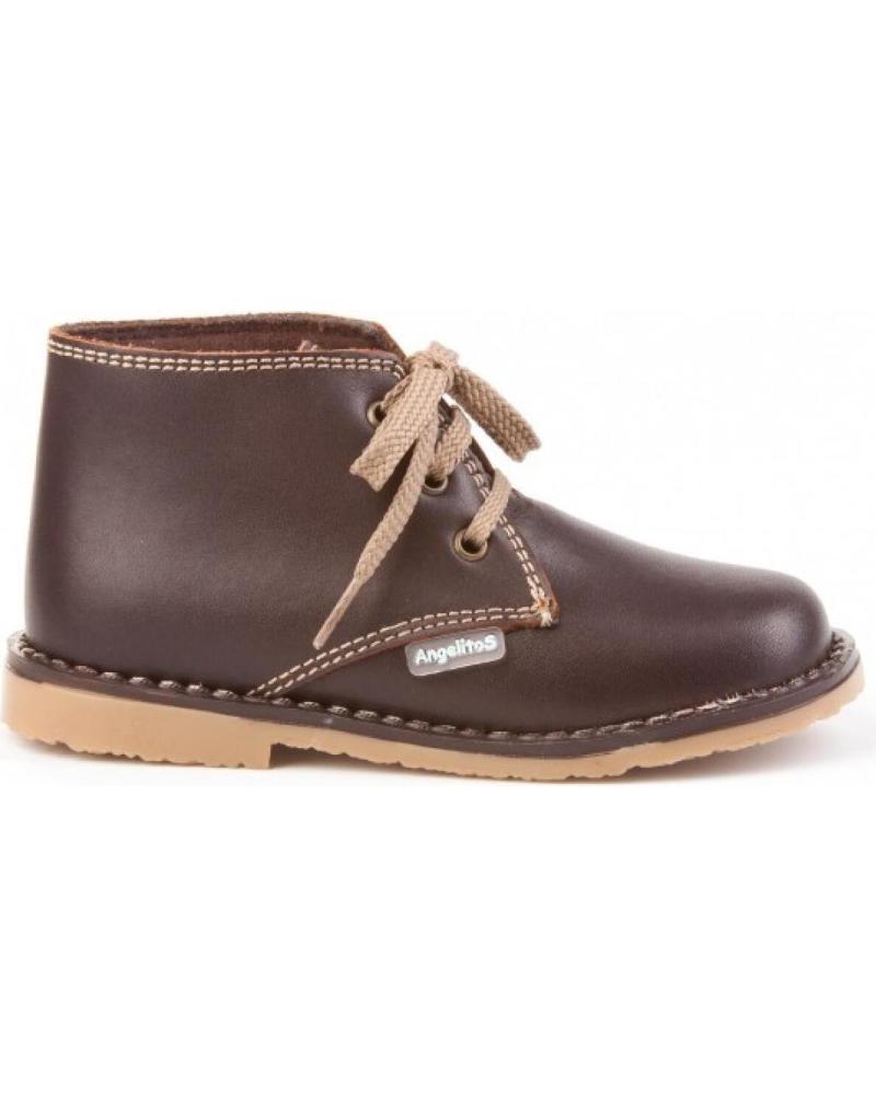 Botines de Niño ANGELITOS BOTIN PIEL 407 MARRON