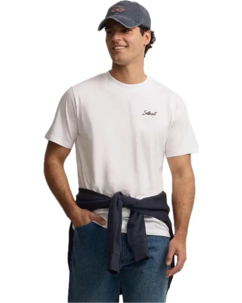 SILBON T-SHIRT MANCHES COURTES IMPRIMÉ GRAPHIQUE NAN