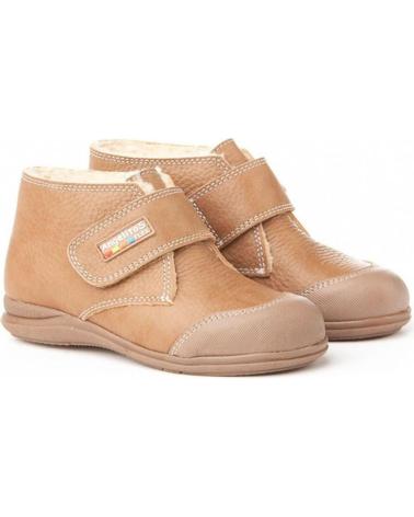 Botines de Niño ANGELITOS PISAKAKA PIEL 410 TAUPE