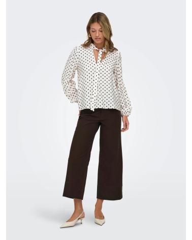 ONLY CAMISA MAIZEE ESTAMPADA CON LUNARES LUNARES