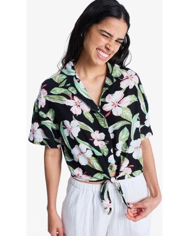 ROXY CAMICIA SALTY SWEET PRINTED ERJWT03679 FLORAL