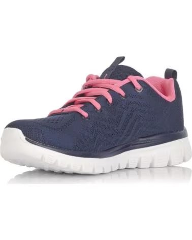ZAPATILLAS SKECHERS GET CONNECTED MUJER MARINO 1089749 AZUL