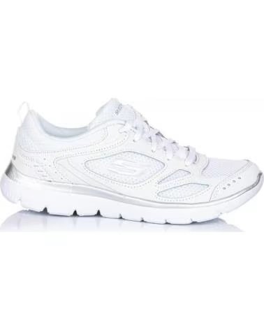 BASKETS SKECHERS SUITED POUR FEMME BLANC RÉF 1089750 BLANCO