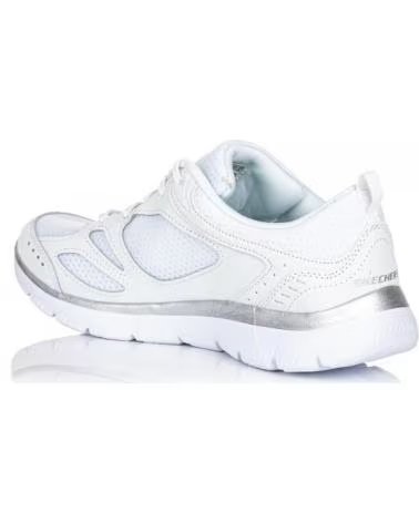 BASKETS SKECHERS SUITED POUR FEMME BLANC RÉF 1089750 BLANCO