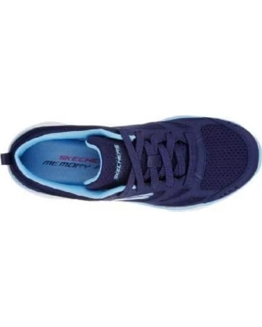 ZAPATILLAS SKECHERS SUMMITS SUITED 12982 MARINO AZUL MUJER REF 1089751 NVBL