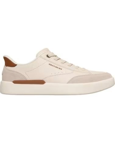 SKECHERS ZAPATILLAS 211370-OFWT EN BLANCO PARA UNISEX MARRON