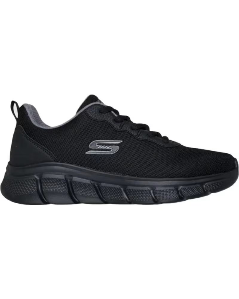 SNEAKERS SKECHERS BOBS SPORT B-FLEX GLACIAL EDGE DA UOMO NEGRO