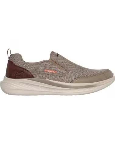 SKECHERS MOCASINES 210808 EN COLOR PARA HOMBRE KAKI