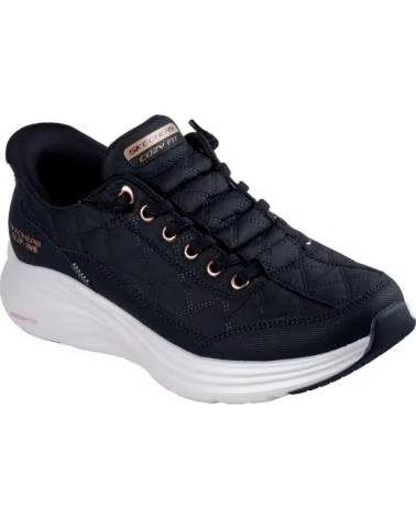 BASKETS SKECHERS SLIP-INS GOLDER 150413-BKRG CONTOUR FOAM NEGRO-ORO