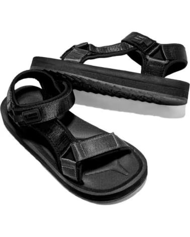 D. FRANKLIN SANDALI BASSI DFSH361015 NERO RIF 1163332 NEGRO